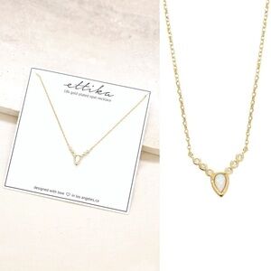 Ettika Kyocera Opal Necklace